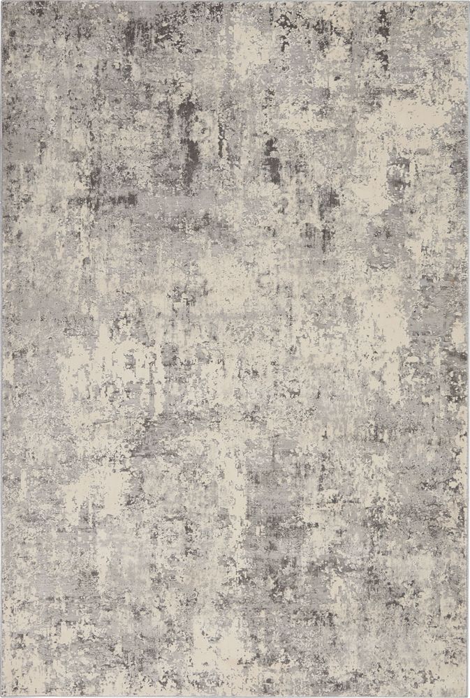 Nourison Rustic Textures RUS07 Rug - Grey &amp; Beige