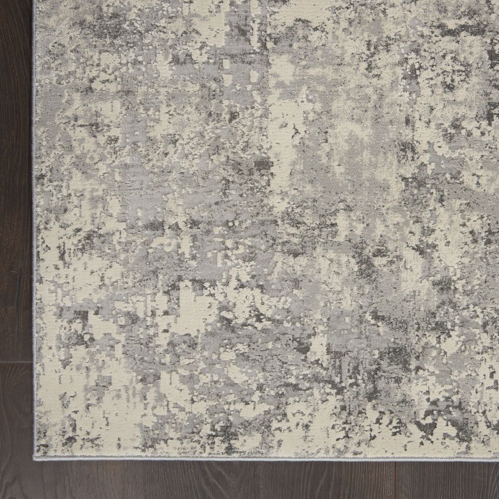 Nourison Rustic Textures RUS07 Rug - Grey &amp; Beige