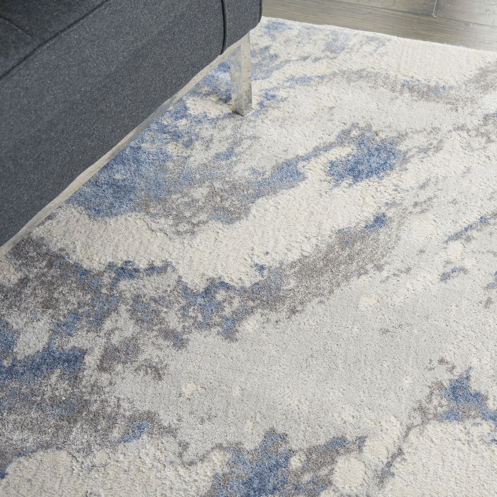 Nourison Silky Textures SLY03 Rug - Blue