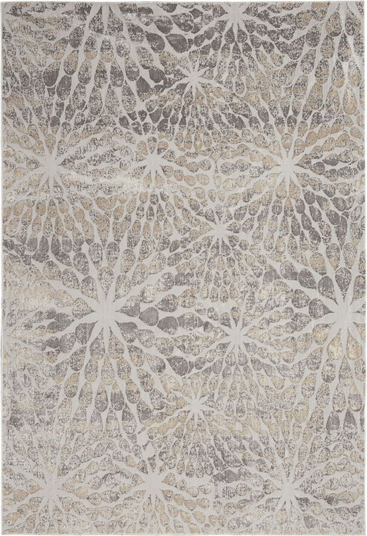 Nourison Silky Textures SLY07 Rug - Ivory &amp; Beige