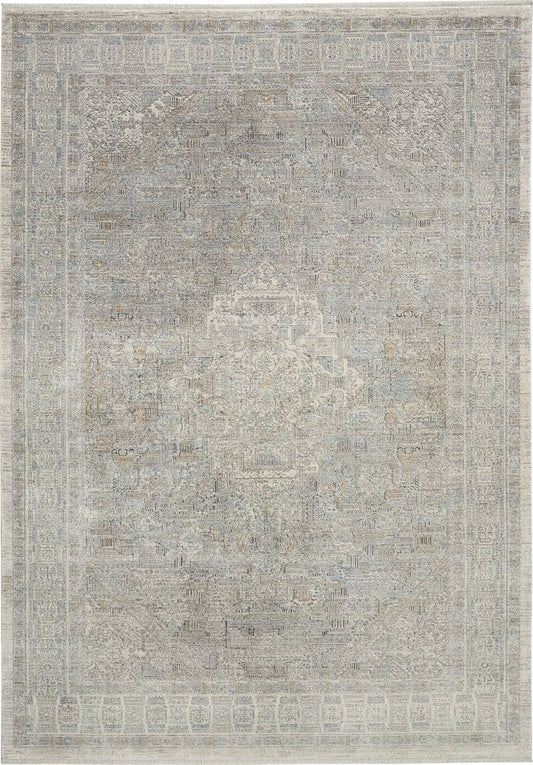 Nourison Starry Nights STN02 Rug - Cream &amp; Grey