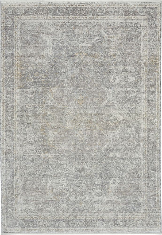 Nourison Starry Nights STN03 Rug - Silver &amp; Cream