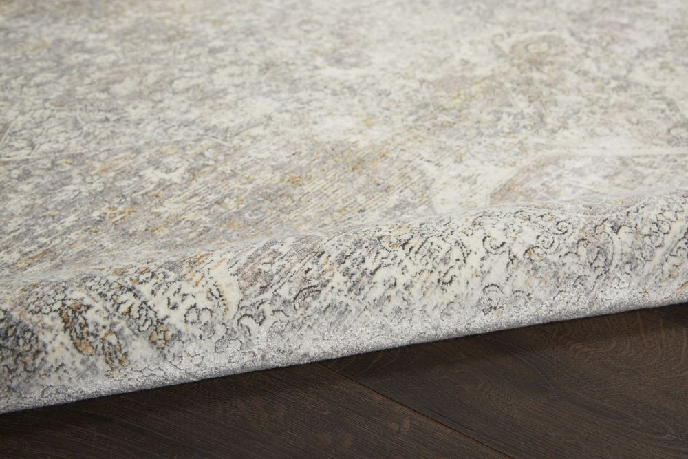 Nourison Starry Nights STN03 Rug - Silver &amp; Cream