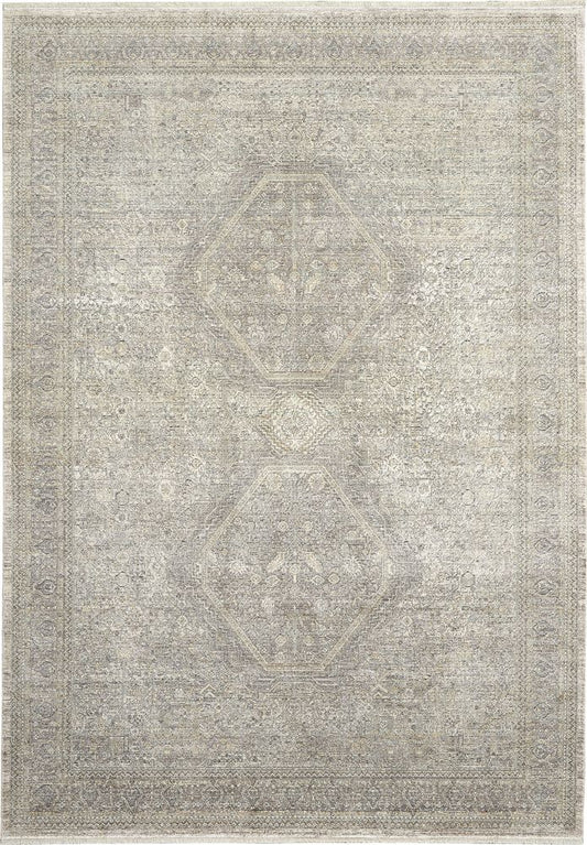 Nourison Starry Nights STN04 Rug - Cream &amp; Grey