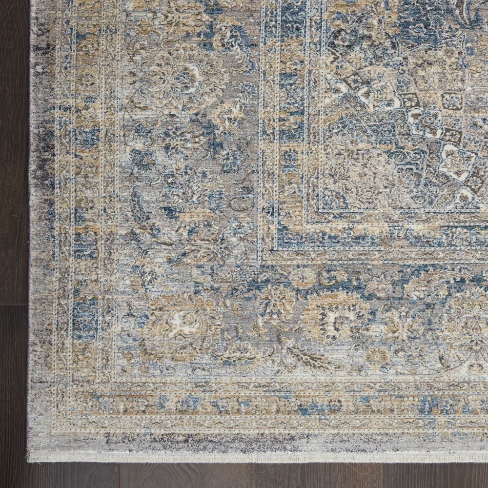 Nourison Starry Nights STN06 Rug - Cream &amp; Blue