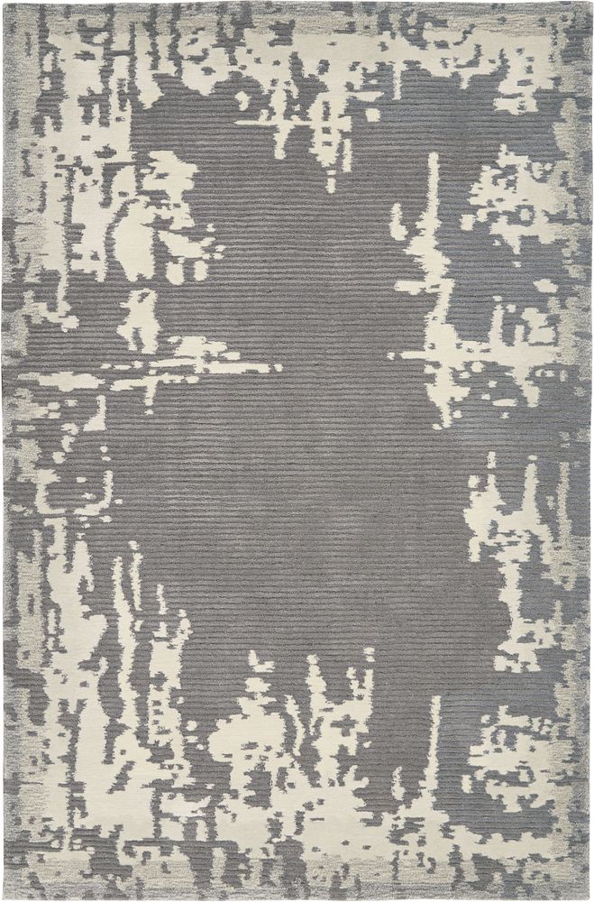 Nourison Symmetry SMM02 Rug - Grey &amp; Beige