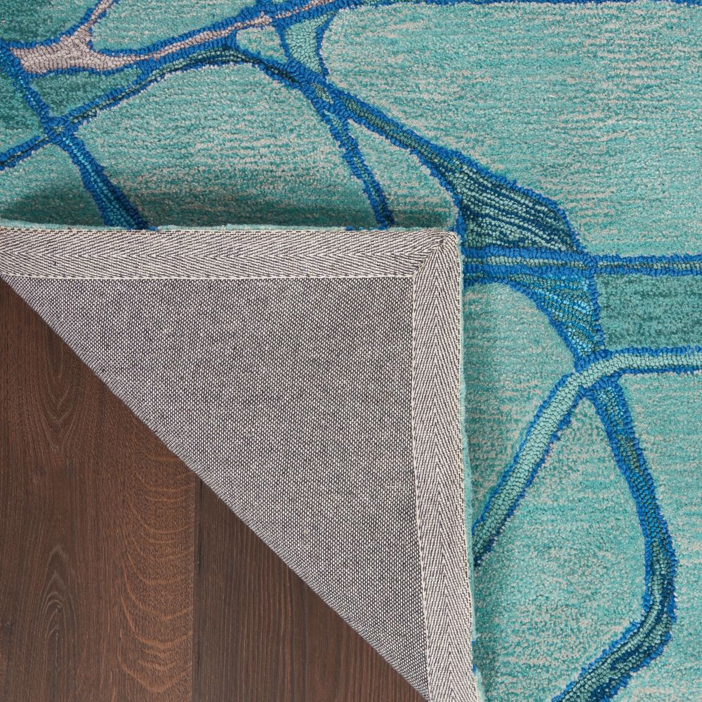 Nourison Symmetry SMM05 Rug - Aqua