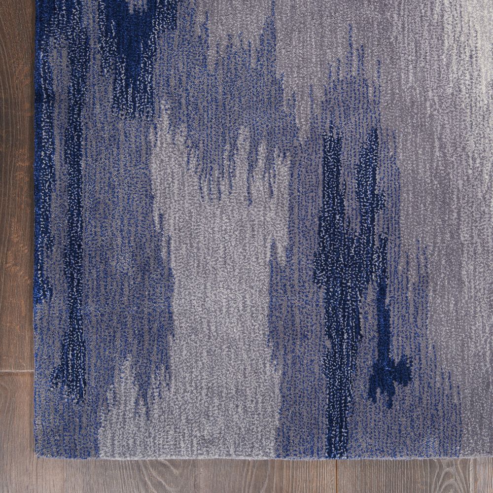 Nourison Symmetry SMM10 Rug - Grey &amp; Blue