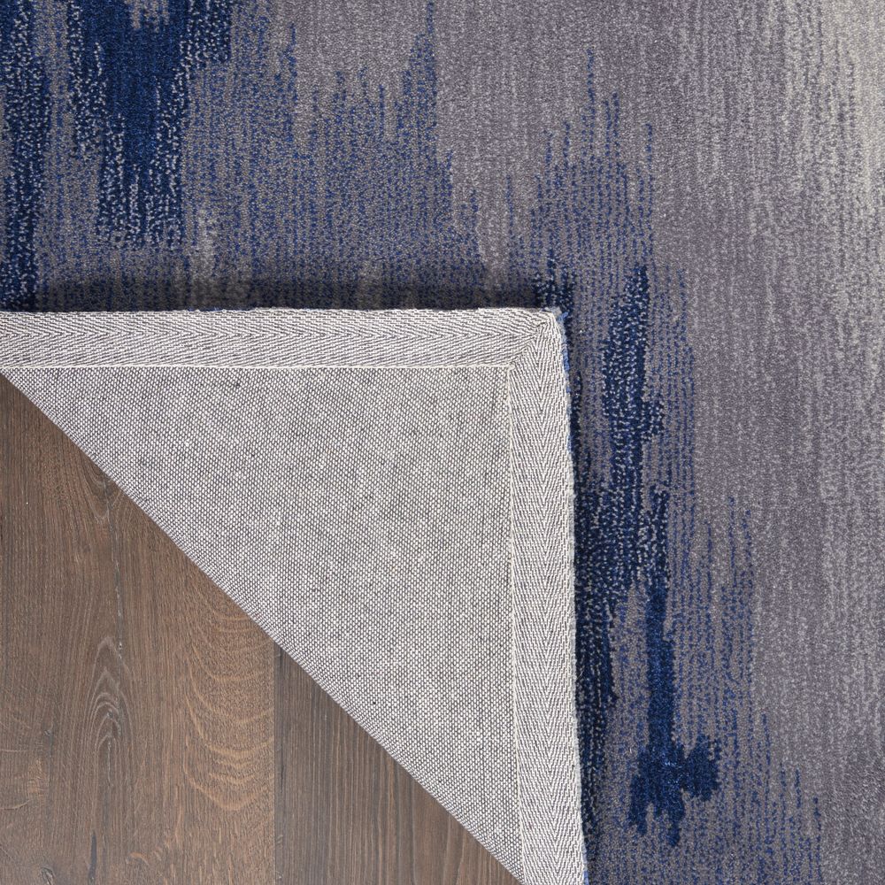 Nourison Symmetry SMM10 Rug - Grey &amp; Blue