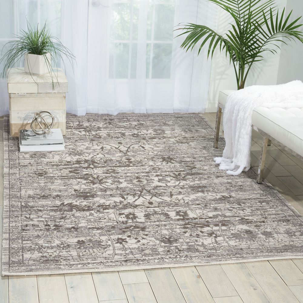 Nourison Twilight TWI01 Rug - Silver