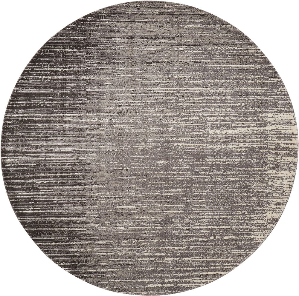 Nourison Twilight TWI14 Round Rug - Smoke