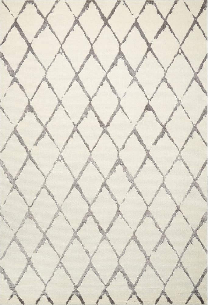 Nourison Twilight TWI15 Rug - Ivory &amp; Grey