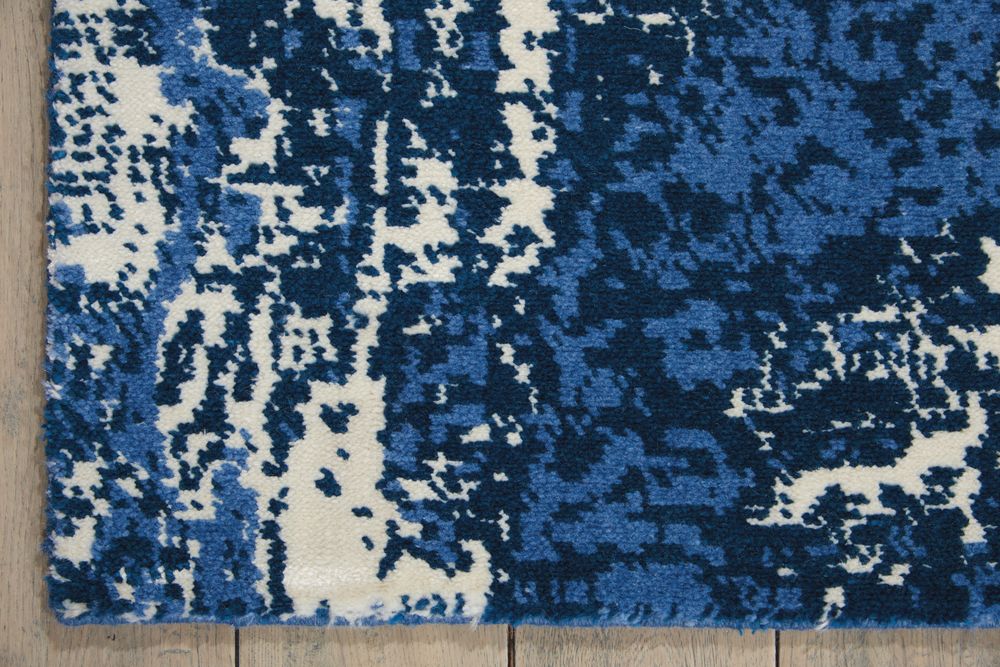 Nourison Twilight TWI24 Rug - Blue &amp; Ivory