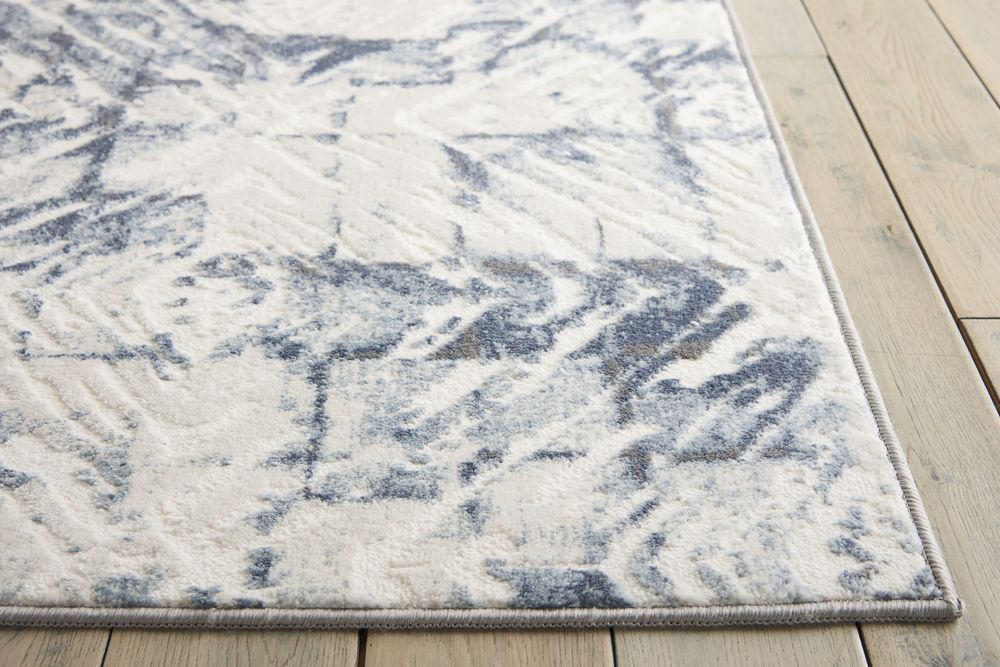 Nourison Urban Decor URD02 Rug - Ivory &amp; Blue