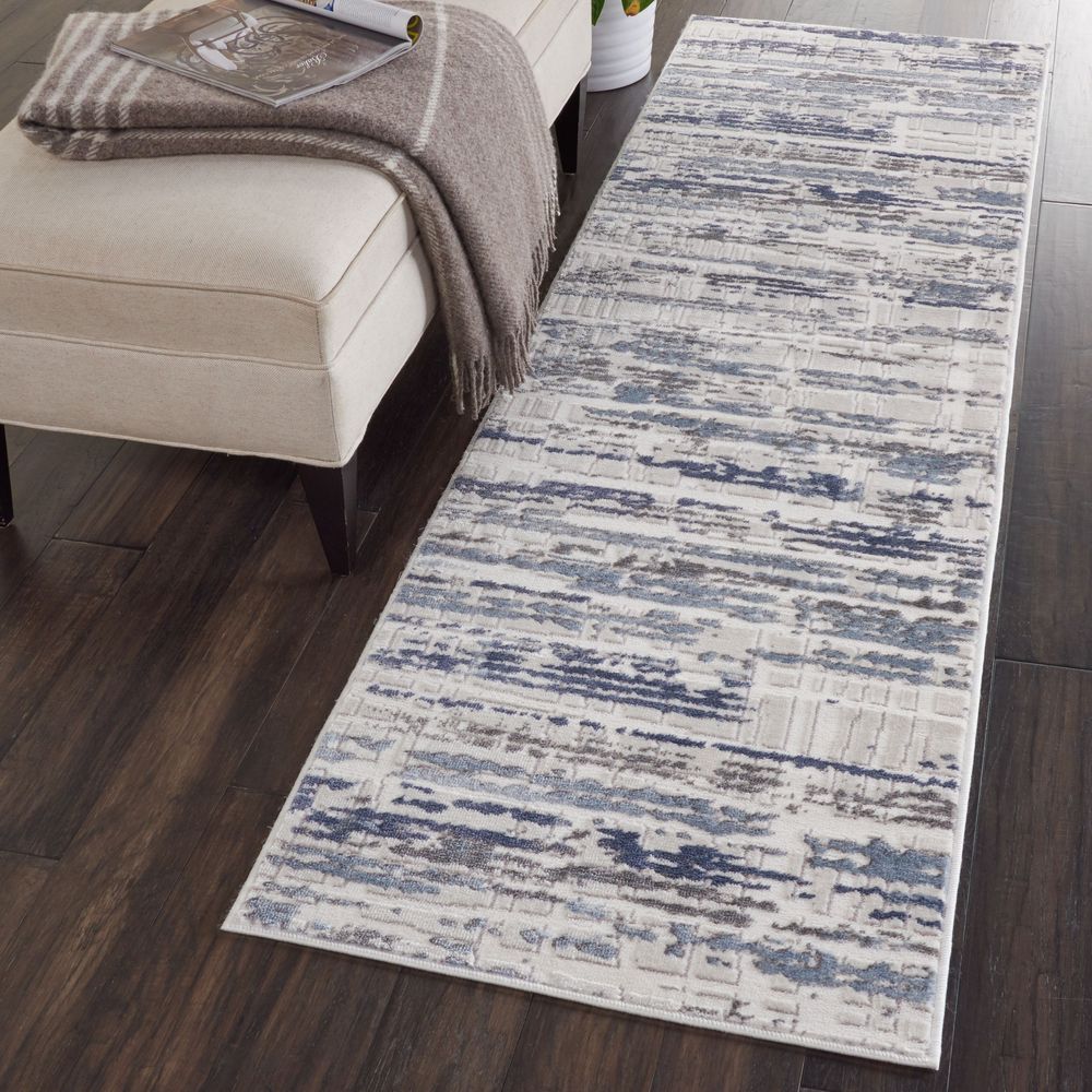 Nourison Urban Decor URD03 Rug - Ivory &amp; Slate