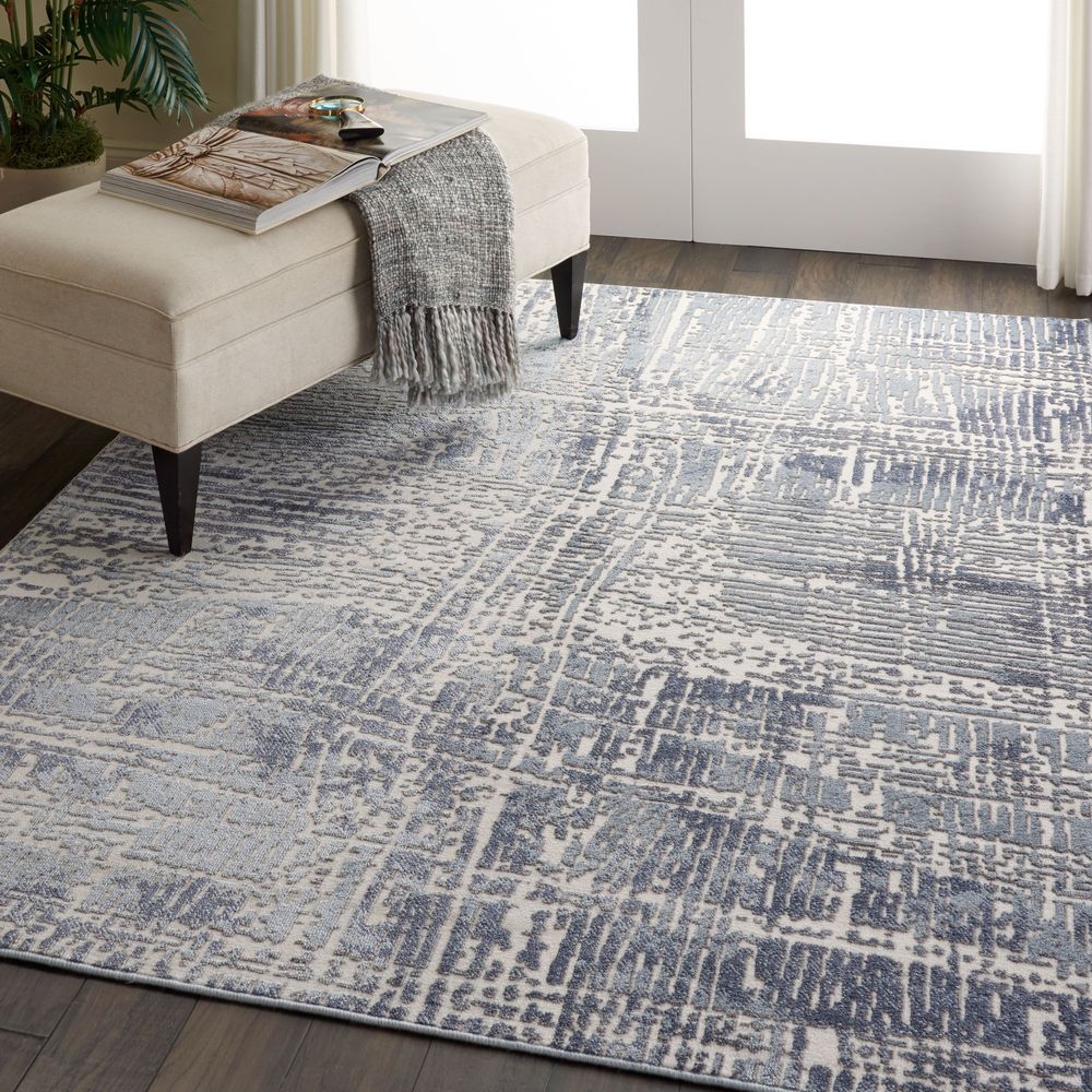 Nourison Urban Decor URD03 Rug - Ivory &amp; Slate