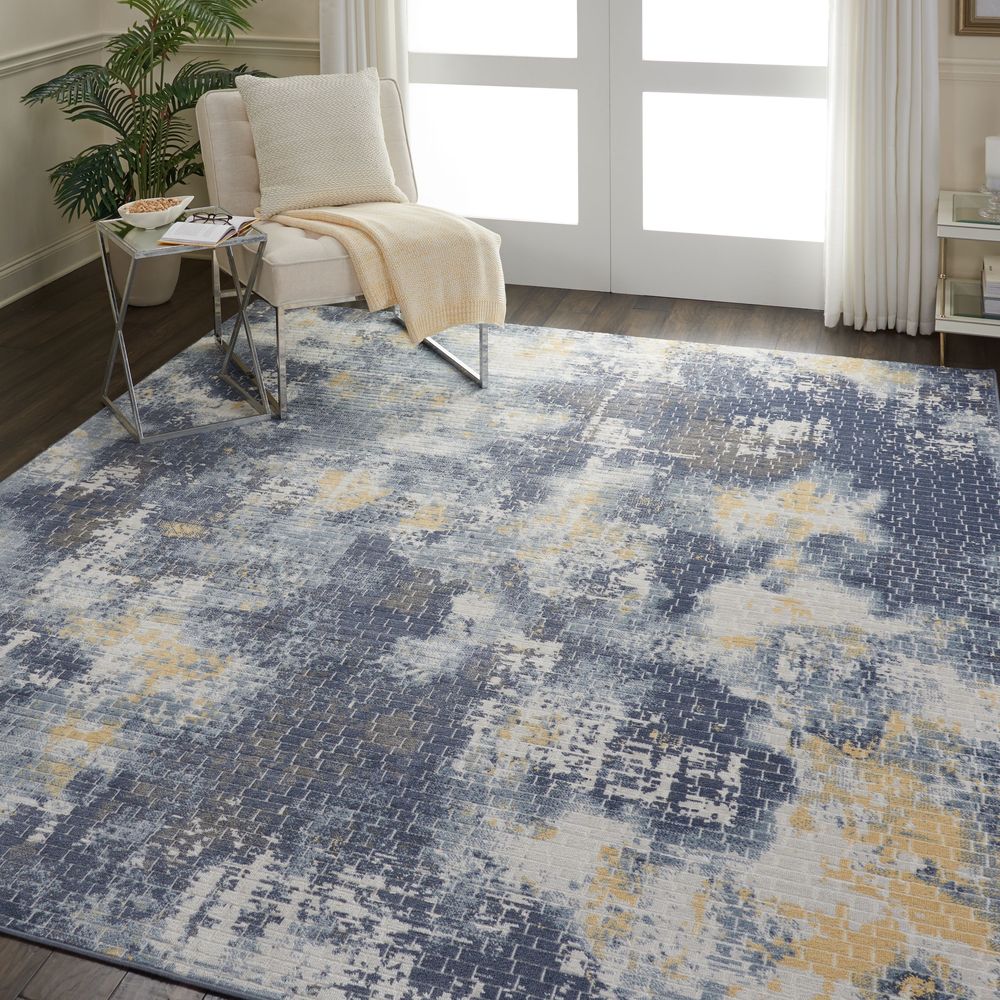 Nourison Urban Decor URD05 Rug - Ivory &amp; Sky