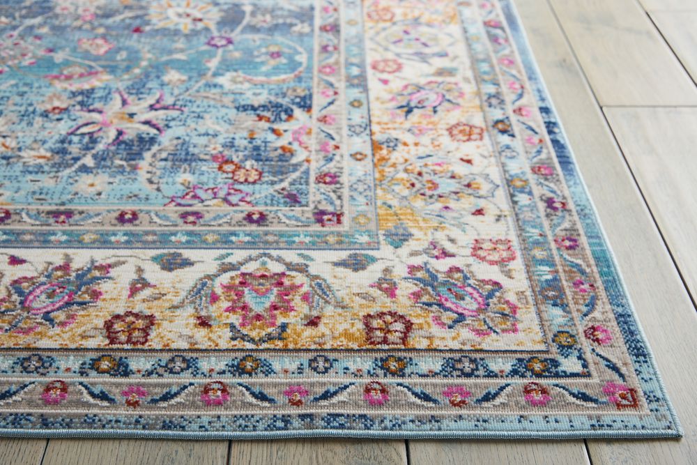 Nourison Vintage Kashan VKA01 Rug - Blue
