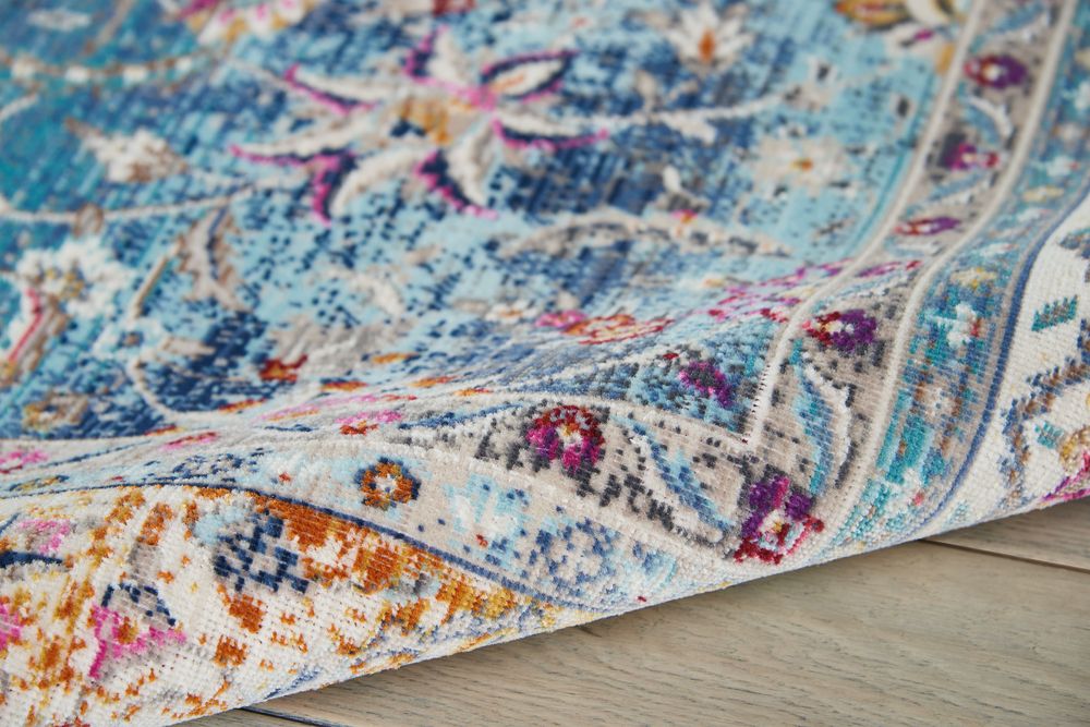 Nourison Vintage Kashan VKA01 Rug - Blue