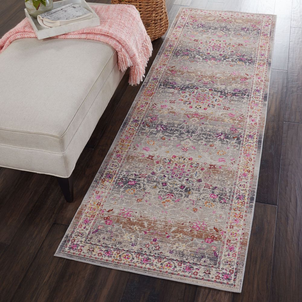 Nourison Vintage Kashan VKA01 Rug - Grey