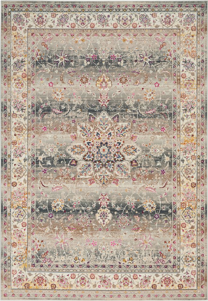 Nourison Vintage Kashan VKA01 Rug - Grey