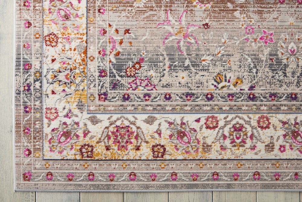 Nourison Vintage Kashan VKA01 Rug - Grey