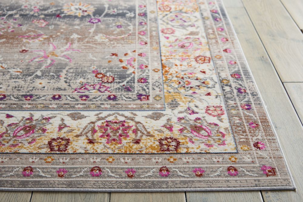 Nourison Vintage Kashan VKA01 Rug - Grey