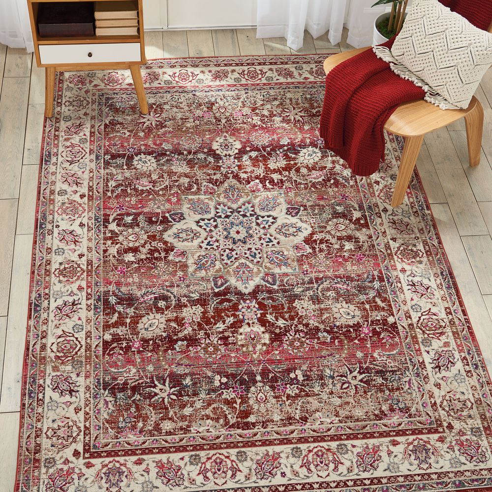 Nourison Vintage Kashan VKA01 Rug - Red