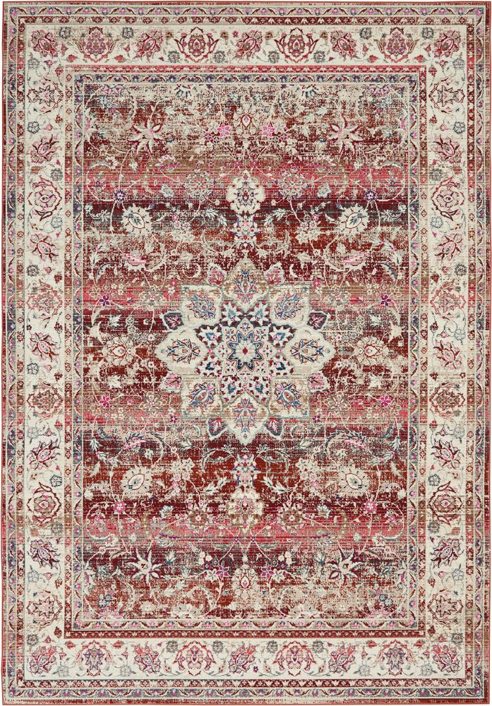 Nourison Vintage Kashan VKA01 Rug - Red