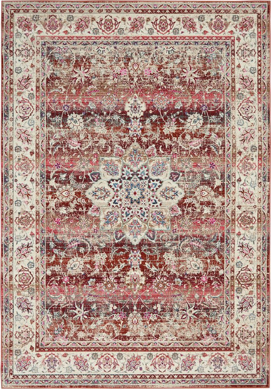 Nourison Vintage Kashan VKA01 Rug - Red
