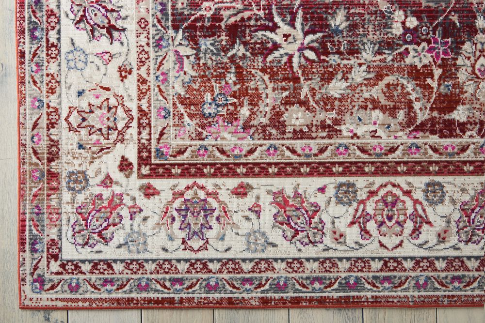 Nourison Vintage Kashan VKA01 Rug - Red