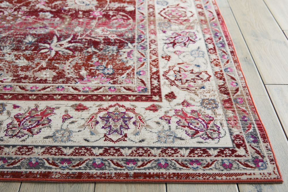 Nourison Vintage Kashan VKA01 Rug - Red
