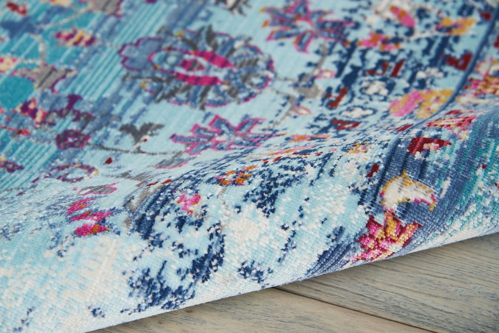 Nourison Vintage Kashan VKA02 Rug - Blue