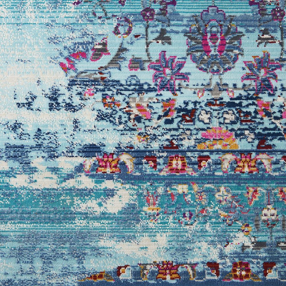 Nourison Vintage Kashan VKA02 Rug - Blue