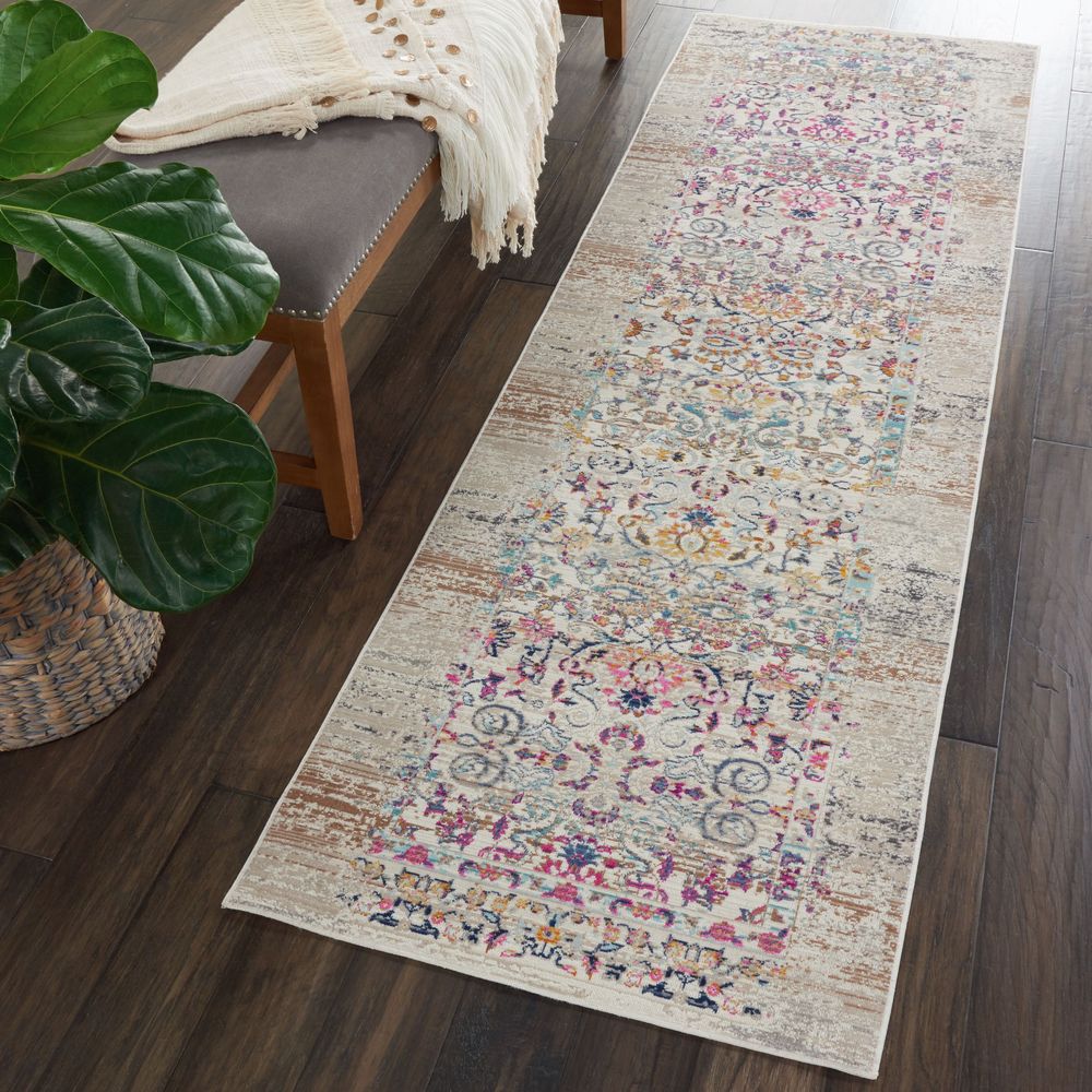 Nourison Vintage Kashan VKA02 Rug - Ivory
