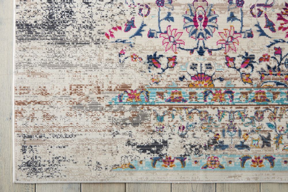 Nourison Vintage Kashan VKA02 Rug - Ivory