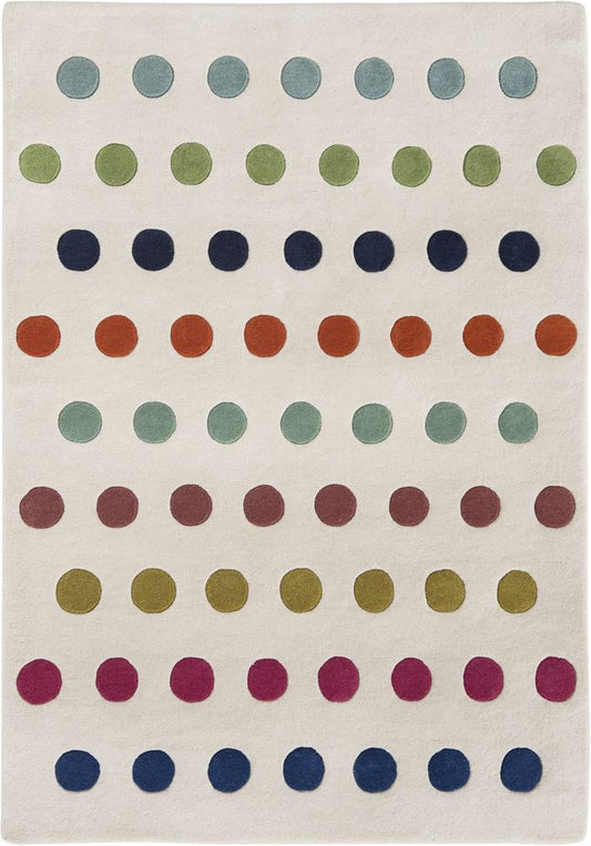 Villa Nova Yuval Zommer Dotty Kids Rug - Tutti Frutti - 105cm x 150cm