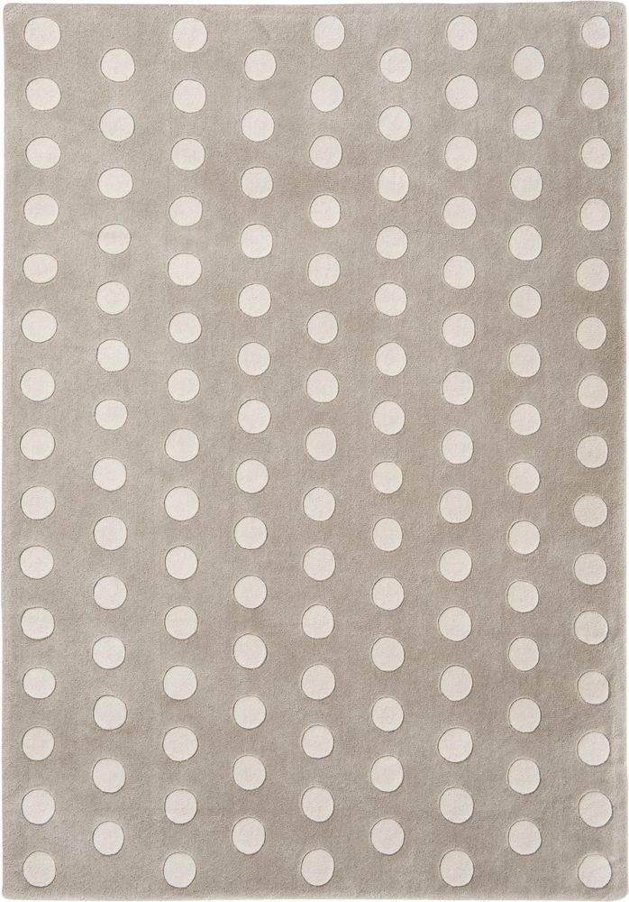 Villa Nova Yuval Zommer Dotty Kids Rug - Pebble - 105cm x 150cm