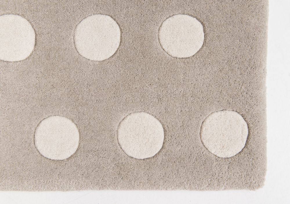 Villa Nova Yuval Zommer Dotty Kids Rug - Pebble