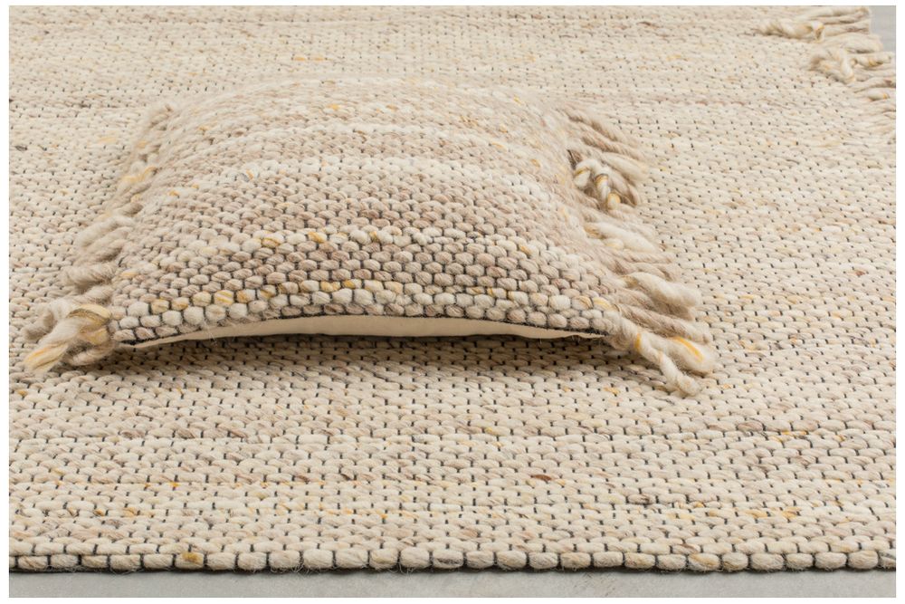 Zuiver Frills Rug - Beige / Yellow