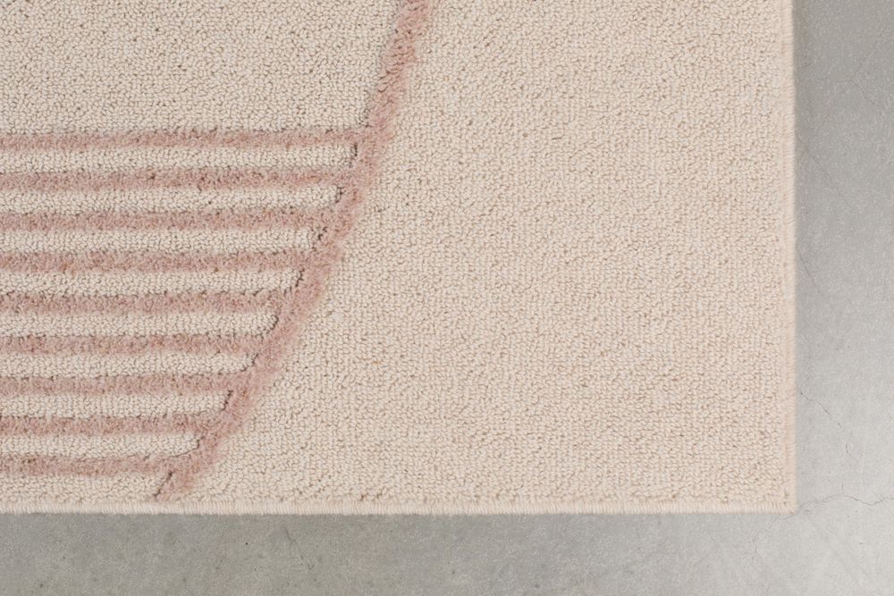 Zuiver Bliss Rug - Natural &amp; Pink