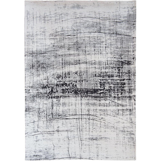 Louis De Poortere Griff Rug - Metro Black &amp; White 8926